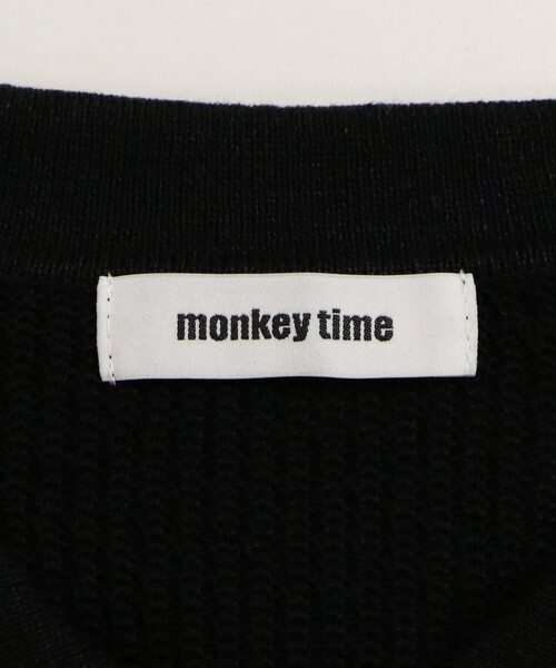 MONKEY TIME(モンキータイム)の「リネンミックス シアー スキッパー ポロシャツ(ポロシャツ・メンズ・ブラック/ライトピンク/ライム・S/M/XL/L)」の16枚目の写真