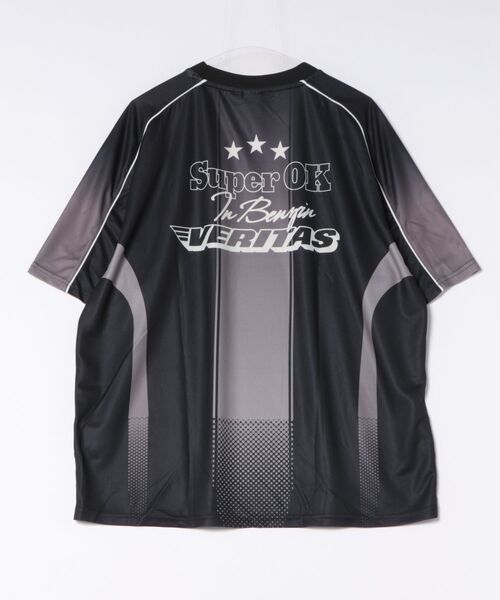 DEUS EX MACHINA(デウスエクスマキナ)の「ENDURO SS MOTO JERSEY(Tシャツ/カットソー・メンズ・グレー/ブラック・L/M)」の3枚目の写真
