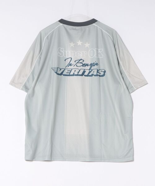DEUS EX MACHINA(デウスエクスマキナ)の「ENDURO SS MOTO JERSEY(Tシャツ/カットソー・メンズ・グレー/ブラック・L/M)」の4枚目の写真