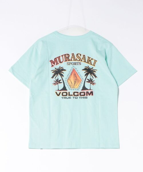 ムラサキスポーツ(ムラサキスポーツ)の「【ムラサキスポーツ限定】MURASAKI ムラサキ × VOLCOM ボルコム 半袖 コラボレーション Tシャツ BG05CU02(Tシャツ/カットソー・レディース・ライトグリーン/ブラック・M/L)」の16枚目の写真