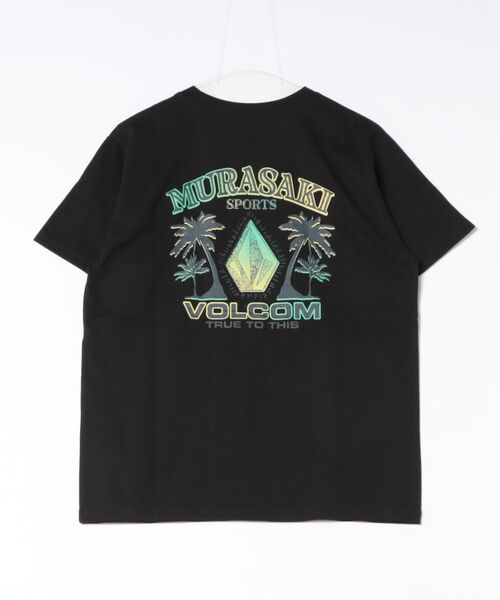 ムラサキスポーツ(ムラサキスポーツ)の「【ムラサキスポーツ限定】MURASAKI ムラサキ × VOLCOM ボルコム 半袖 コラボレーション Tシャツ BG05CU02(Tシャツ/カットソー・レディース・ライトグリーン/ブラック・M/L)」の9枚目の写真