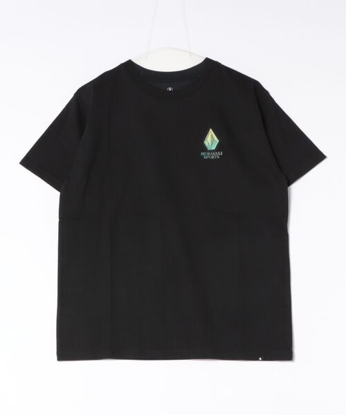 ムラサキスポーツ(ムラサキスポーツ)の「【ムラサキスポーツ限定】MURASAKI ムラサキ × VOLCOM ボルコム 半袖 コラボレーション Tシャツ BG05CU02(Tシャツ/カットソー・レディース・ライトグリーン/ブラック・M/L)」の10枚目の写真