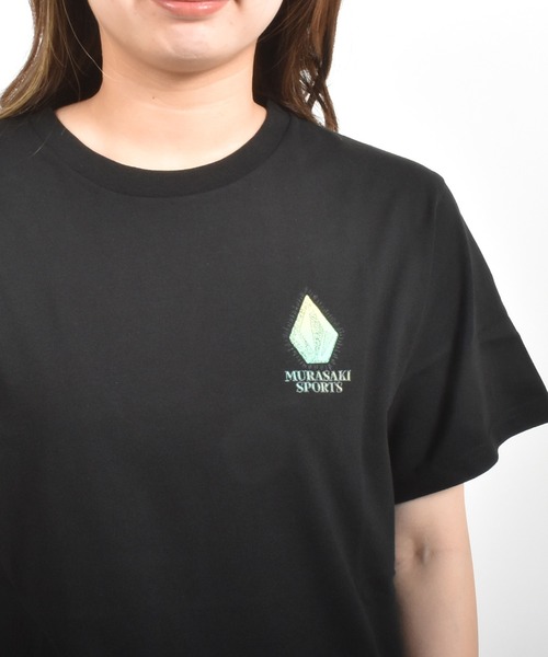 ムラサキスポーツ(ムラサキスポーツ)の「【ムラサキスポーツ限定】MURASAKI ムラサキ × VOLCOM ボルコム 半袖 コラボレーション Tシャツ BG05CU02(Tシャツ/カットソー・レディース・ライトグリーン/ブラック・M/L)」の7枚目の写真
