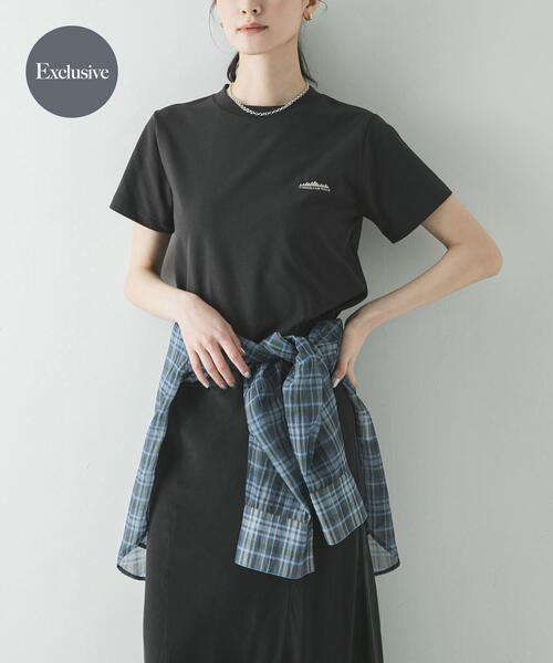THOUSAND MILE(サウザンドマイル)の「『別注』THOUSAND MILE×URBAN RESEARCH SHORT SLEEVE T-SHIRTS(Tシャツ/カットソー・レディース・ブラック/ホワイト/チャコールグレー・FREE)」の1枚目の写真