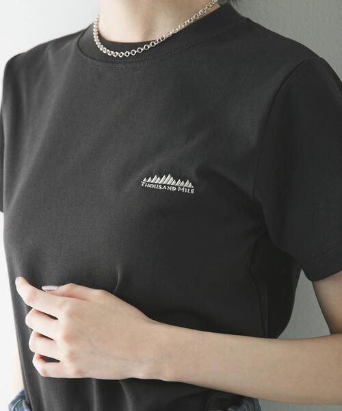 THOUSAND MILE(サウザンドマイル)の「『別注』THOUSAND MILE×URBAN RESEARCH SHORT SLEEVE T-SHIRTS(Tシャツ/カットソー・レディース・ブラック/ホワイト/チャコールグレー・FREE)」の19枚目の写真