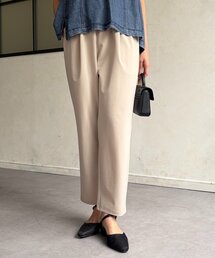 Chez toi | 【ストレスフリーなのにきれい見え】360度ストレッチテーパードパンツ(その他パンツ)