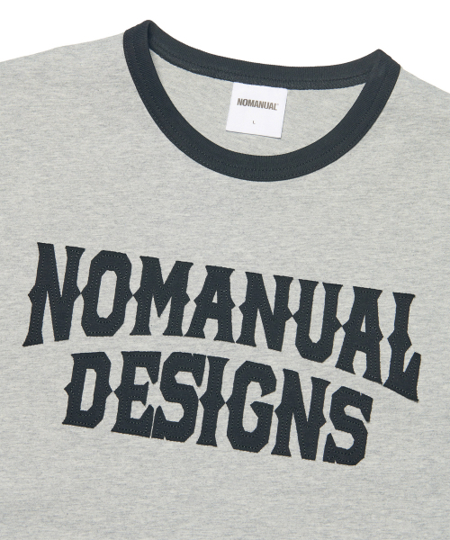 NOMANUAL（NOMANUAL）の「A.L RINGER T-SHIRT - MELANGE（Tシャツ/カットソー・レディース・その他・SMALL/X-LARGE/MEDIUM/LARGE）」の2枚目の写真
