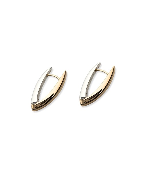 Lyvi(ライビィ)の「V-Veil Drop Hoop Pierce-Contrast Edition / 金属アレルギー対応(ピアス(両耳用)・レディース・ゴールド系その他・FREE)」の6枚目の写真