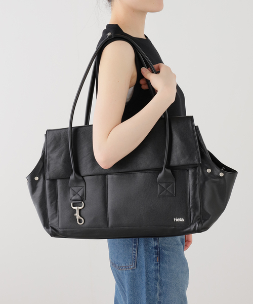 HIETA(ヒエタ)の「【Geek Office / ギークオフィス】HIETA / ヒエタ Kira(ハンドバッグ・レディース・パープル/ブラウン/ブラック・FREE)」の22枚目の写真