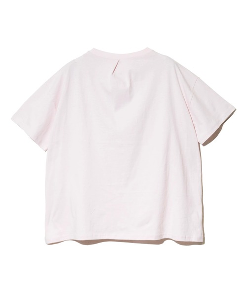 ScoLar(スカラー)の「ScoLar/スカラー 発泡Pt バーガーウサギ柄 TEE(Tシャツ/カットソー・レディース・ホワイト/ピンク/イエロー・FREE)」の17枚目の写真