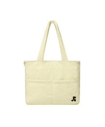 TERRY BEACH BAG - CREAM