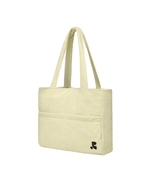 Rest&Recreation（レストアンドレクリエーション）の「TERRY BEACH BAG - CREAM（ショルダーバッグ・レディース・その他・ONE）」の2枚目の写真