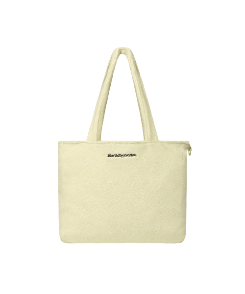 Rest&Recreation（レストアンドレクリエーション）の「TERRY BEACH BAG - CREAM（ショルダーバッグ・レディース・その他・ONE）」の3枚目の写真