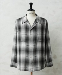 WAIPER.inc | WAIPER×TOWN CRAFT TC25S005WP 60's OMBRE LOOP COLLAR SHIRTS(シャツ/ブラウス)