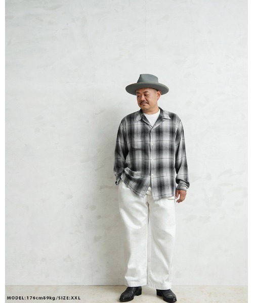 WAIPER.inc（ワイパーインク）の「WAIPER×TOWN CRAFT TC25S005WP 60's OMBRE LOOP COLLAR SHIRTS（シャツ/ブラウス・メンズ・ブラック・L/M/XL/XXL）」の10枚目の写真