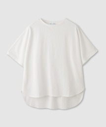 NAVY | SARARI 接触冷感ドルマンシルエット UVカットTシャツ(Tシャツ/カットソー)