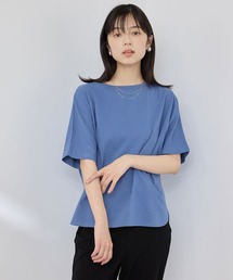【SARARI /サラリ】接触冷感ドルマンシルエット UVカットTシャツ