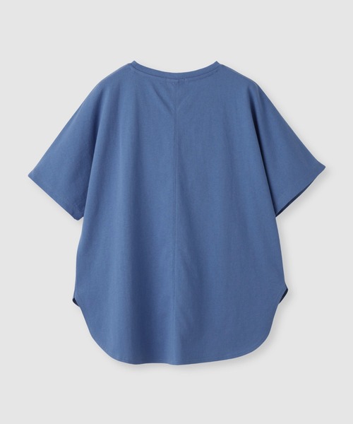 NAVY(ネイビー)の「SARARI 接触冷感ドルマンシルエット UVカットTシャツ(Tシャツ/カットソー・メンズ・ホワイト/ベージュ/ブラック/ブルー・M/L/XL)」の7枚目の写真