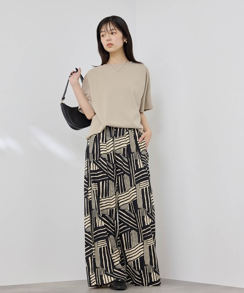 NAVY(ネイビー)の「【SARARI /サラリ】接触冷感ドルマンシルエット UVカットTシャツ(Tシャツ/カットソー・メンズ・ホワイト/ベージュ/ブラック/ブルー・M/L/XL)」の9枚目の写真