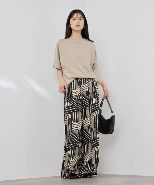 NAVY(ネイビー)の「【SARARI /サラリ】接触冷感ドルマンシルエット UVカットTシャツ(Tシャツ/カットソー・メンズ・ホワイト/ベージュ/ブラック/ブルー・M/L/XL)」の10枚目の写真