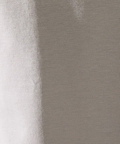 ABAHOUSE GRAY(アバハウスグレイ)の「【SMART CLOSET/WEB限定】シルケット天竺 モックネック Tシャツ / 接触冷感 / 遮熱(Tシャツ/カットソー・メンズ・ブラック/ネイビー/ホワイト/グレイッシュベージュ/グリーン・46/48/50/44)」の18枚目の写真