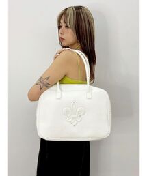 EVRIS | 【A4サイズ収納可能】クロスモチーフボストンBAG(ボストンバッグ)