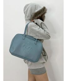 EVRIS | 【A4サイズ収納可能】クロスモチーフボストンBAG(ボストンバッグ)
