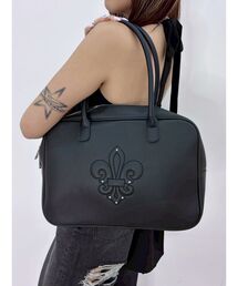 EVRIS | 【A4サイズ収納可能】クロスモチーフボストンBAG(ボストンバッグ)