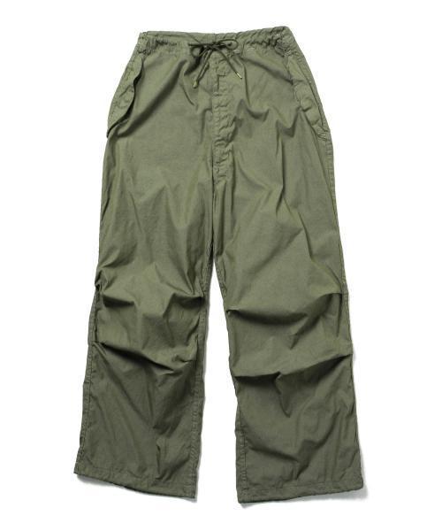 BEAMS BOY（ビームスボーイ）の「BEAMS BOY / DEAD STOCK オーバー パンツ（その他パンツ・レディース・ダークグリーン/ネイビー・X-SMALL）」の2枚目の写真