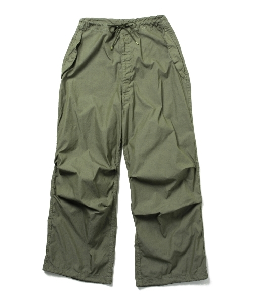 BEAMS BOY（ビームスボーイ）の「BEAMS BOY / DEAD STOCK オーバー パンツ（その他パンツ・レディース・ダークグリーン/ネイビー・X-SMALL）」の3枚目の写真