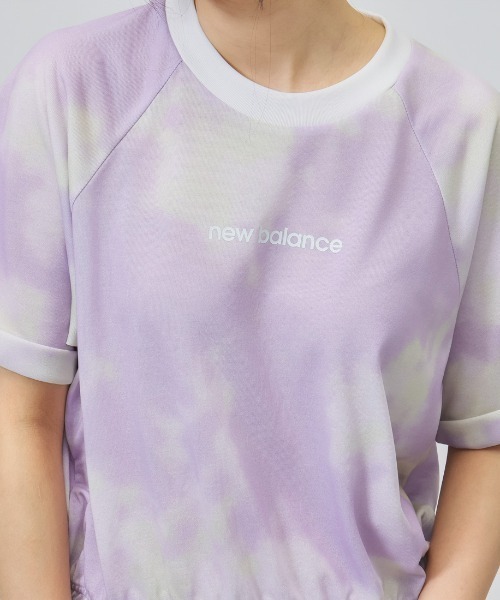 NEW BALANCE(ニューバランス)の「【別注】ニューバランス New Balance ショートスリーブプリントTシャツ 限定コラボ(Tシャツ/カットソー・レディース・ラベンダー/ブルー・S/M/L)」の7枚目の写真