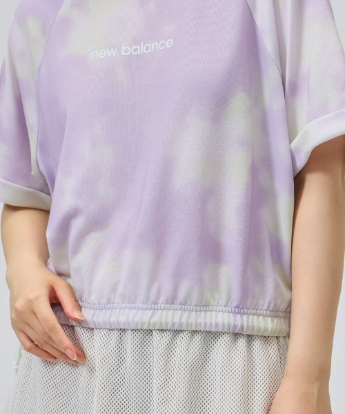 NEW BALANCE(ニューバランス)の「【別注】ニューバランス New Balance ショートスリーブプリントTシャツ 限定コラボ(Tシャツ/カットソー・レディース・ラベンダー/ブルー・S/M/L)」の9枚目の写真
