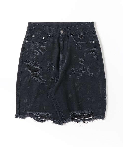 FR(13)NDS(フレンズ)の「FR(13)NDS/フレンズ/Denim shorts(デニムパンツ・メンズ・ブルー/ブラック・F)」の2枚目の写真
