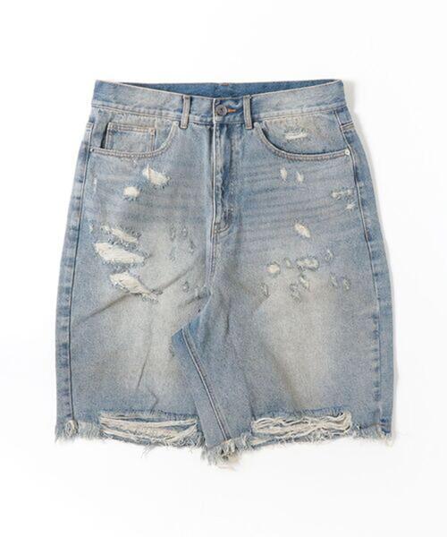 FR(13)NDS(フレンズ)の「FR(13)NDS/フレンズ/Denim shorts(デニムパンツ・メンズ・ブルー/ブラック・F)」の9枚目の写真