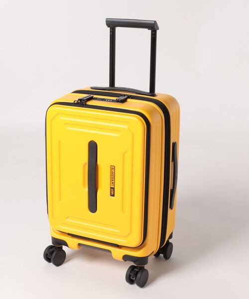 SAC'S BAR セレクト(サックスバーセレクト)の「【5LAKES&MT/ファイブレイクス&エムティー】 キャリーケース C GEAR 36L(43L)(スーツケース/キャリーバッグ・メンズ・イエロー/アイボリー/ガンメタ/カーキ・FREE)」の1枚目の写真