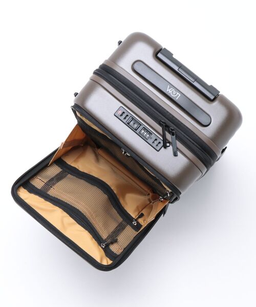 SAC'S BAR セレクト(サックスバーセレクト)の「【5LAKES&MT/ファイブレイクス&エムティー】 キャリーケース C GEAR 36L(43L)(スーツケース/キャリーバッグ・メンズ・イエロー/アイボリー/ガンメタ/カーキ・FREE)」の8枚目の写真