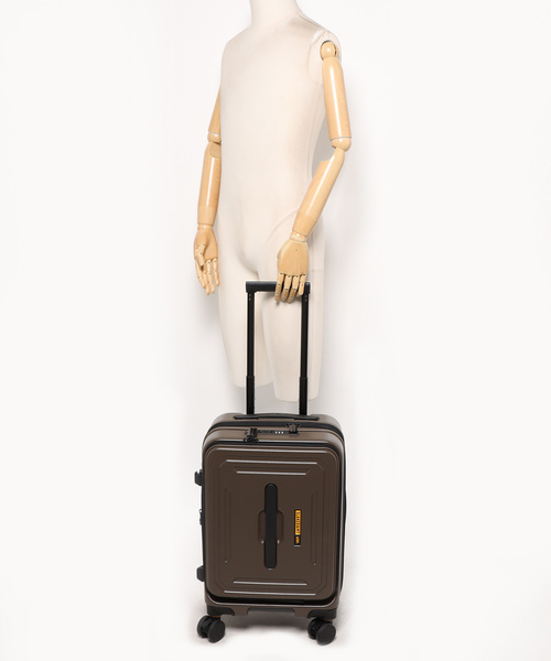 SAC'S BAR セレクト(サックスバーセレクト)の「【5LAKES&MT/ファイブレイクス&エムティー】 キャリーケース C GEAR 36L(43L)(スーツケース/キャリーバッグ・メンズ・イエロー/アイボリー/ガンメタ/カーキ・FREE)」の5枚目の写真