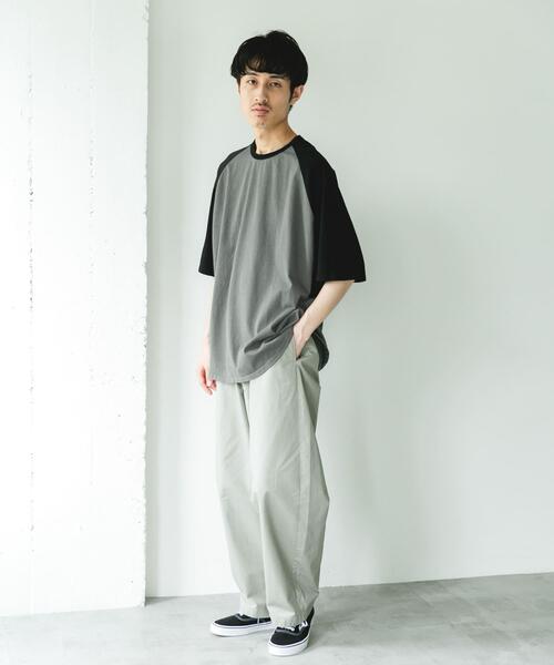 URBAN RESEARCH DOORS(アーバンリサーチドアーズ)の「Grow Organic ベースボールTシャツ(Tシャツ/カットソー・メンズ・ブラック系その他/ブラウン系その他・MEDIUM/LARGE)」の7枚目の写真