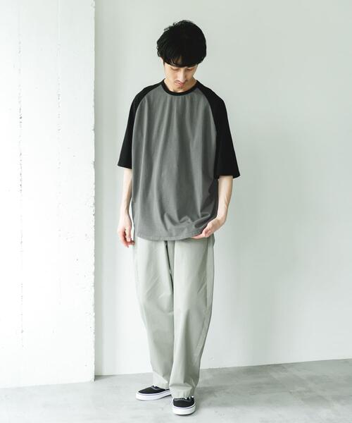 URBAN RESEARCH DOORS(アーバンリサーチドアーズ)の「Grow Organic ベースボールTシャツ(Tシャツ/カットソー・メンズ・ブラック系その他/ブラウン系その他・MEDIUM/LARGE)」の8枚目の写真