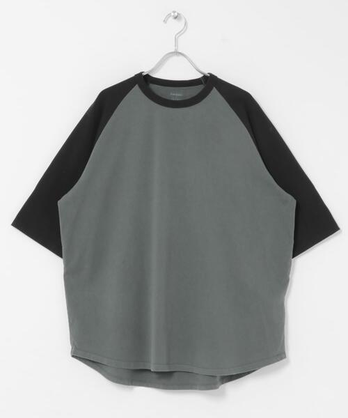 URBAN RESEARCH DOORS(アーバンリサーチドアーズ)の「Grow Organic ベースボールTシャツ(Tシャツ/カットソー・メンズ・ブラック系その他/ブラウン系その他・MEDIUM/LARGE)」の12枚目の写真