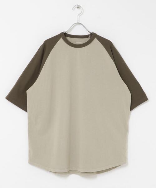 URBAN RESEARCH DOORS(アーバンリサーチドアーズ)の「Grow Organic ベースボールTシャツ(Tシャツ/カットソー・メンズ・ブラック系その他/ブラウン系その他・MEDIUM/LARGE)」の21枚目の写真