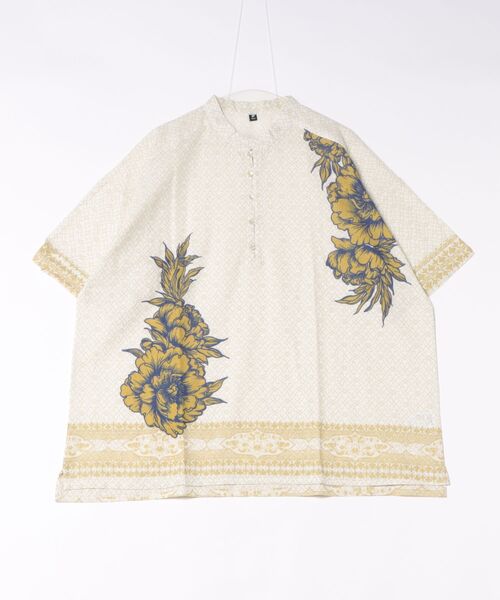 チャイハネ(チャイハネ)の「【チャイハネ】ホアザイMEN'Sトップス(その他トップス・メンズ・ホワイト/ブルー/ブラック・FREE)」の2枚目の写真