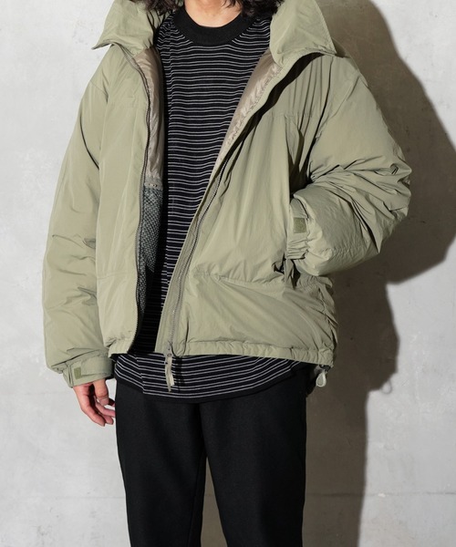 made in standard (メイドインスタンダード)の「MADE IN STANDARD / メイドインスタンダード 700 FP Premium Down ECWCS PCU TYPE1 level7 レベル7 タイプ1 ダウンジャケット 撥水(ダウンジャケット/コート・メンズ・ホワイト/ブラック/グレー系その他7/ブラウン系・LARGE/X-SMALL/SMALL/MEDIUM)」の13枚目の写真