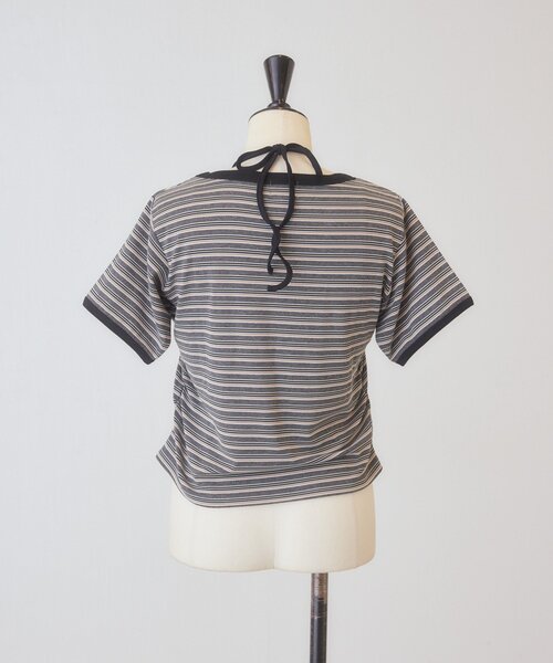 Kastane(カスタネ)の「【一部店舗限定】B ホルターネックボーダーTEE(Tシャツ/カットソー・レディース・ブラウン/ネイビー/ブラック・FREE)」の19枚目の写真