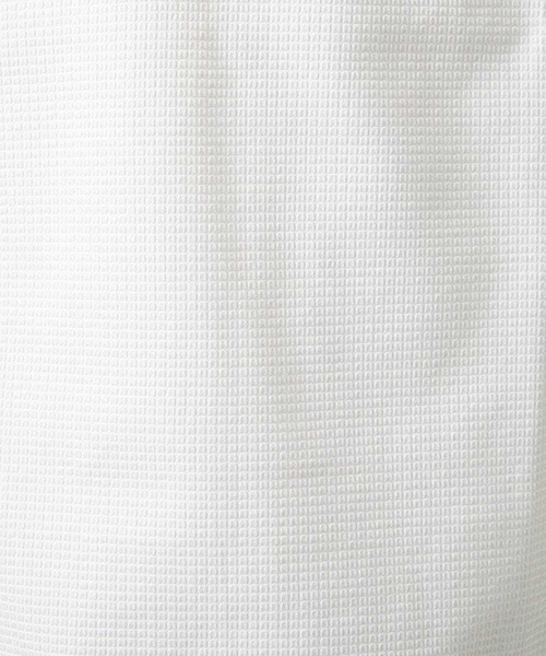 MICHEL KLEIN HOMME   （ミッシェルクランオム）の「《日本製》ブロックヘンリーネック半袖カットソー（Tシャツ/カットソー・メンズ・アイボリー/ネイビー/パープル・MEDIUM/LARGE/X-LARGE）」の15枚目の写真