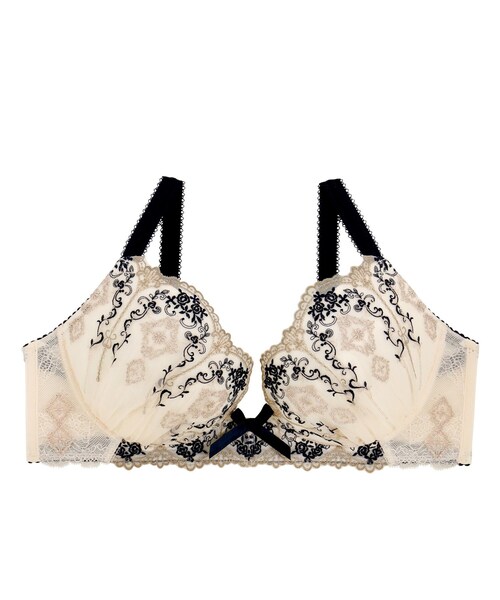 Risa Magli(リサマリ)の「ブライア ブラジャー (G-H) <Glamor Bra/サイドすっきりタイプ>(ブラジャー・レディース・ブルー/ベビーピンク/ネイビー・G70/G65/H75/H70/H65/G80/G75)」の7枚目の写真