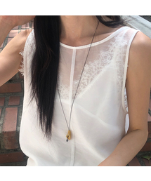 DENU（デヌ）の「Mano Fragment necklace [Yellow brown]（ネックレス）」