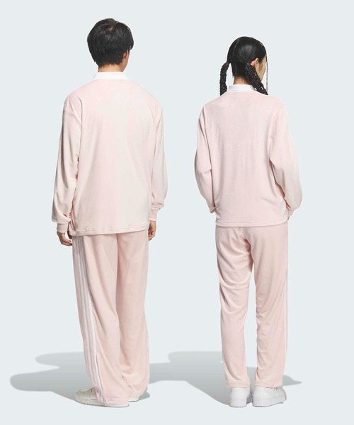 adidas(アディダス)の「FB TPベロア / ファイヤーバード トラックパンツ ベロア / ジャージ / アディダスオリジナルス adidas Originals(その他パンツ・メンズ・ピンク系その他・XX-LARGE/XX-SMALL/3XL/LARGE/MEDIUM/SMALL/X-LARGE/X-SMALL)」の5枚目の写真