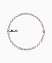 VALIK（バリク）の「[925シルバー] No.97 スワロフスキー パール ビーズブレスレット 4mm（ブレスレット）」