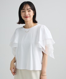 イレギュラースリーブカットプルオーバー